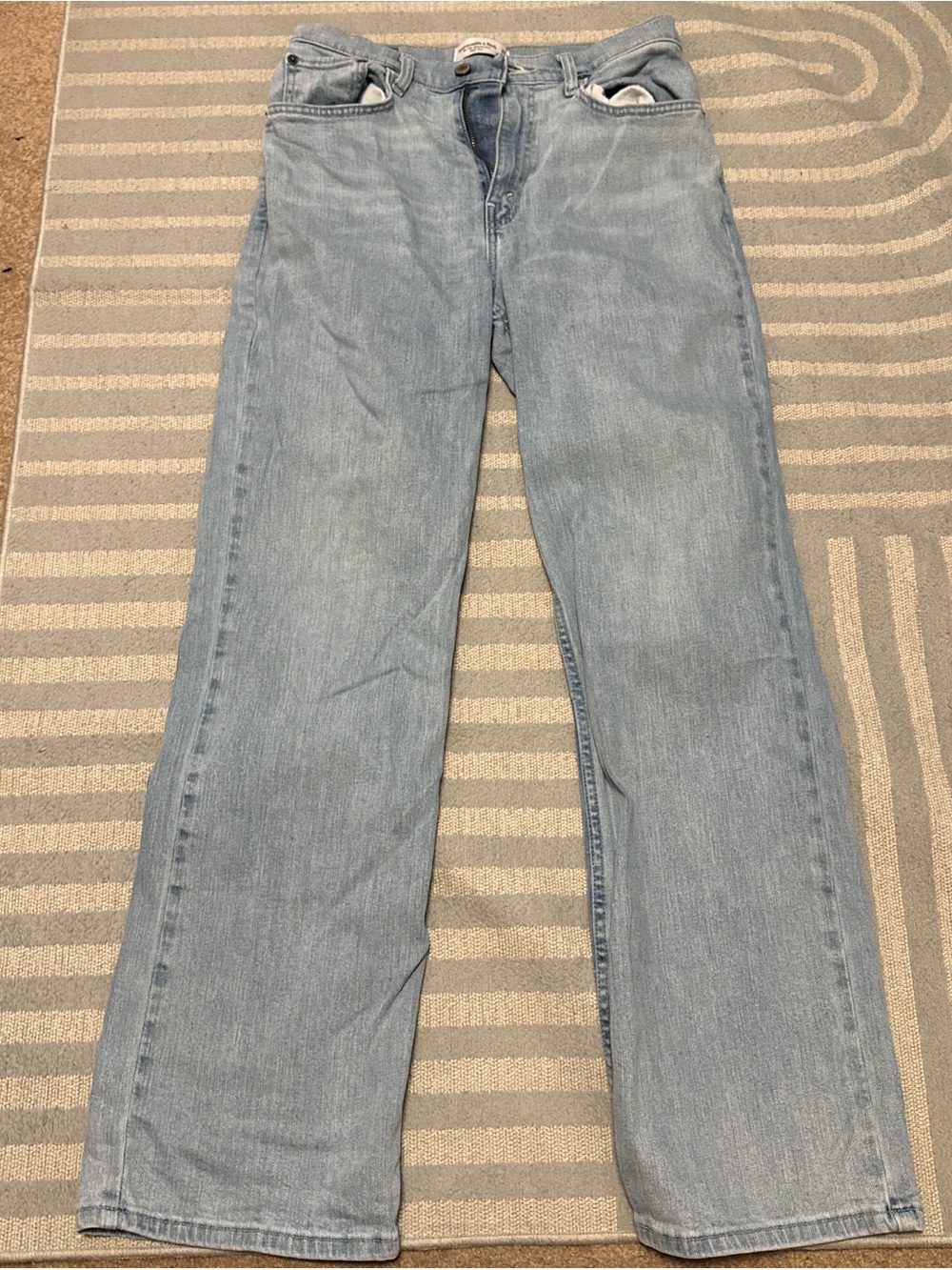 Abercrombie & Fitch Light Blue High-Rise Women’s Jeans